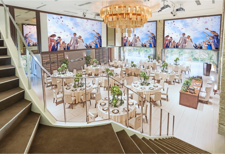 公式】センティール・ラ・セゾン千秋公園｜秋田の結婚式場